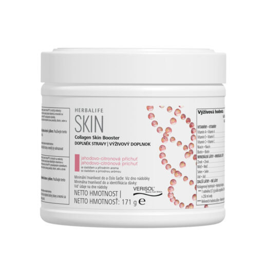 Herbalife Collagen Skin Booster s jahodovo-citronovou příchutí 171g