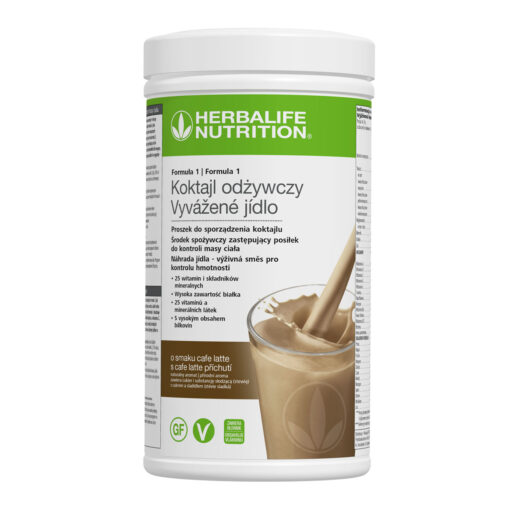 Herbalife Formula 1 Vyvážené jídlo Café Latte 550g