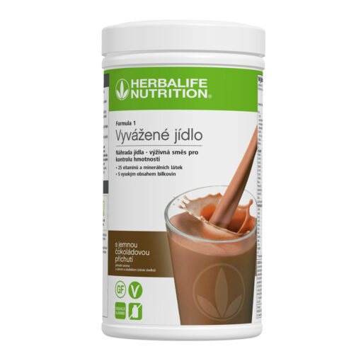 Herbalife Formula 1 Vyvážené jídlo Jemná Čokoláda 550g