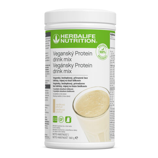 Herbalife Protein Drink Mix Veganský Proteinový nápoj Vanilka 560 g