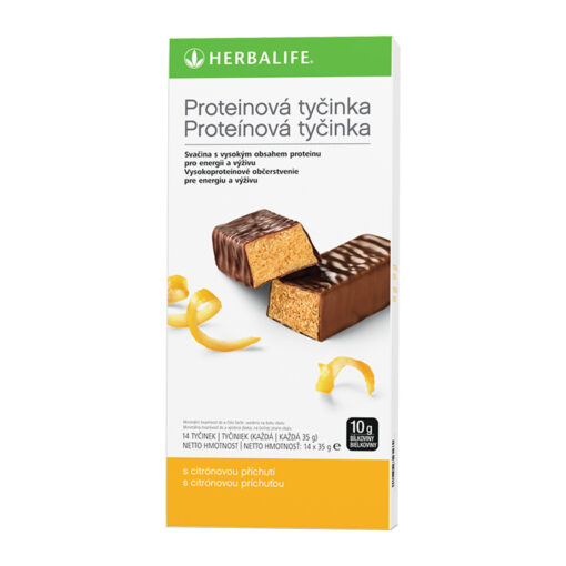 Herbalife Proteinová tyčinka Citronová 14 kusů