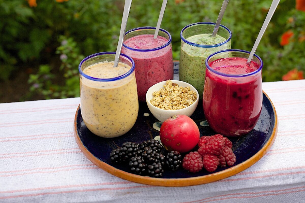 3 smoothies napoje